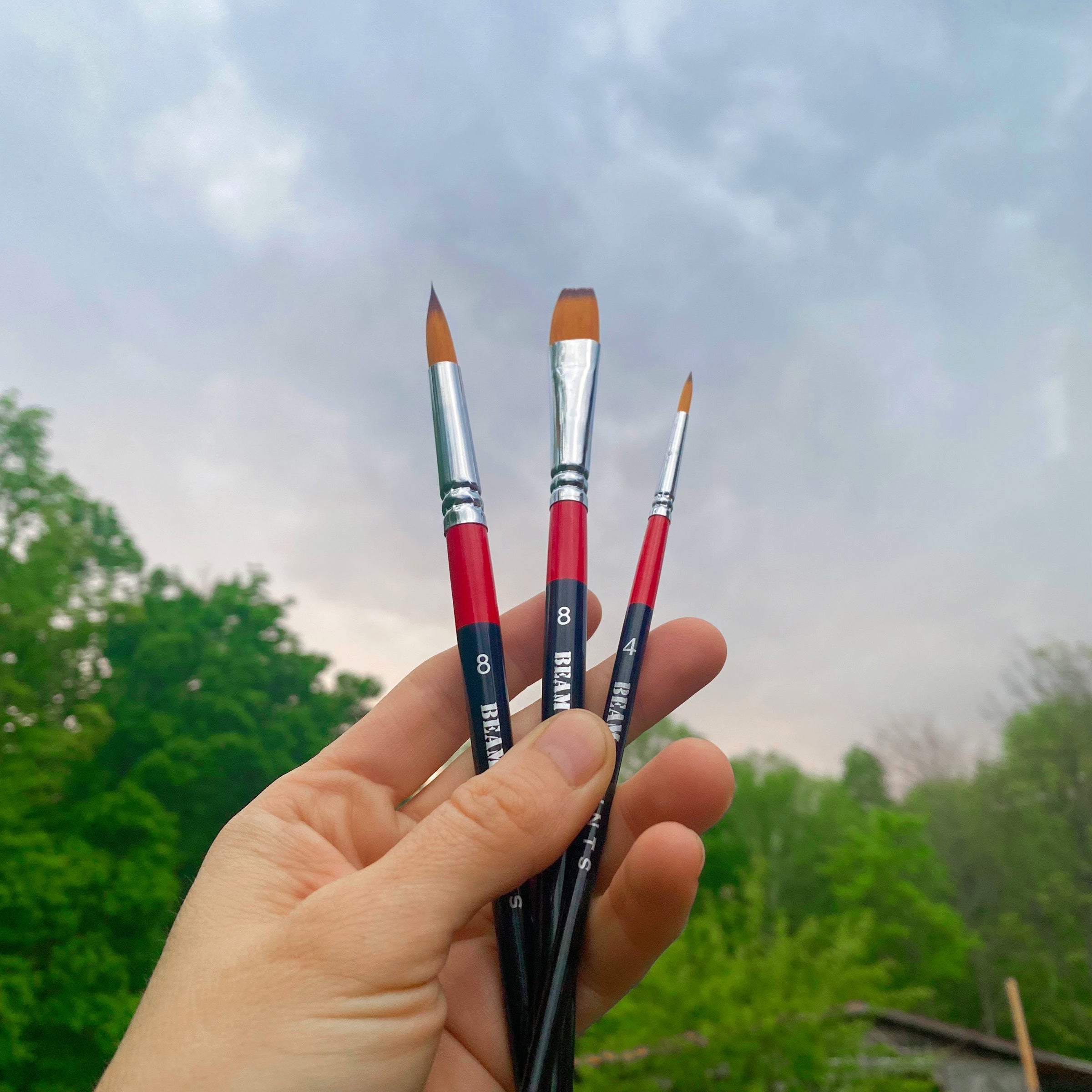 Beam - Round Brush, size 8