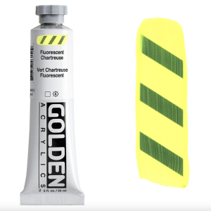 Golden - Heavy Body - Fluorescent Chartreuse 2oz