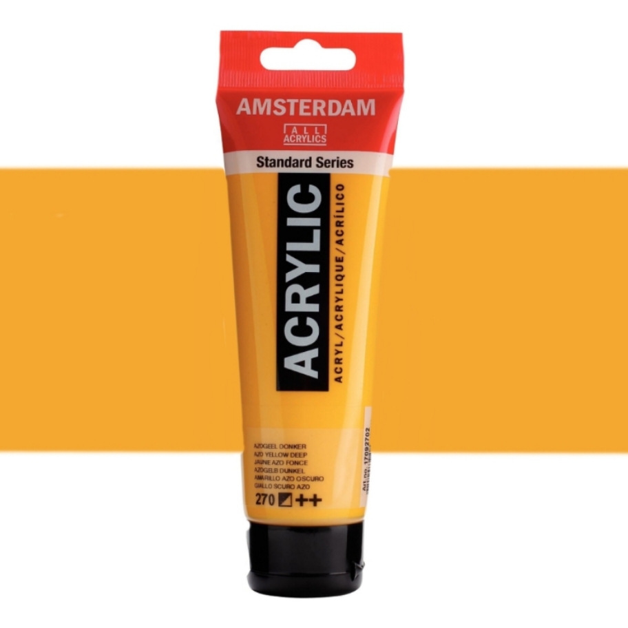 Amsterdam - Standard Series Acrylic, Azo Yellow Deep 120ml