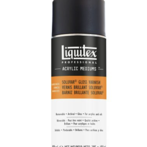 Liquitex Professional Soluvar Gloss Varnish, Aerosol, 295g