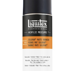 Liquitex Professional Soluvar Matte Varnish, Aerosol, 295g