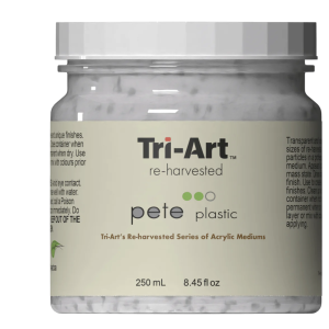 Tri-Art re-harvested Acrylic Medium, Pete Plastic, 250ml