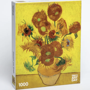 Today Is Art Day Puzzle, 1000pc, Van Gogh Sunflowers