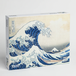 Today Is Art Day Puzzle, 1000pc, Hokusai, The Great Wave