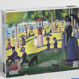 Today Is Art Day Puzzle, 1000pc, Seurat A Sunday Afternoon