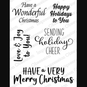 Clear Stamp - A Wonderful Christmas (MC1164)