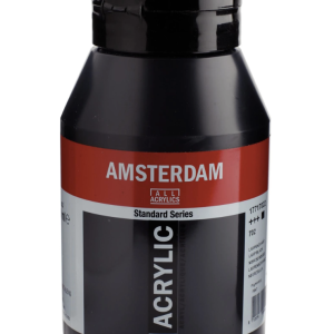 Amsterdam - Standard Series Acrylic, Lamp Black 1000ml