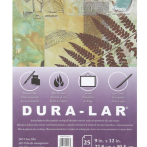 Grafix - Dura-lar Clear Film (9x12" - 25 sheets)