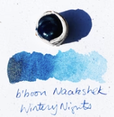 Beam Paintstone: Wintery Night, PB16, PY164, Mica, Bboon Naakshek