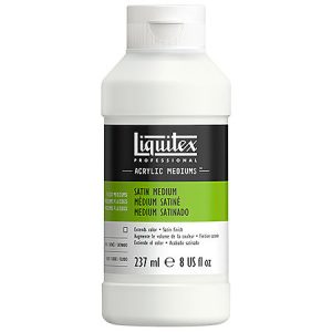Liquitex Acrylic Satin Medium, 8 oz