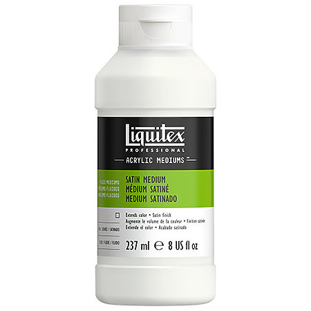 Liquitex Acrylic Satin Medium, 8 oz