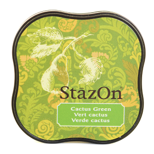 StazOn Midi Inkpad - Cactus Green