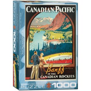 Eurographics Puzzles - Banff in the Canadian Rockies