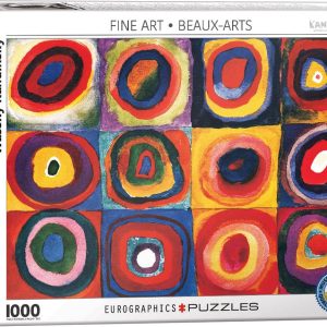 Eurographics Puzzles - Colour Study of Squares