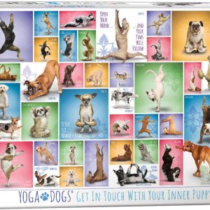 Eurographics Puzzles - Yoga Dogs