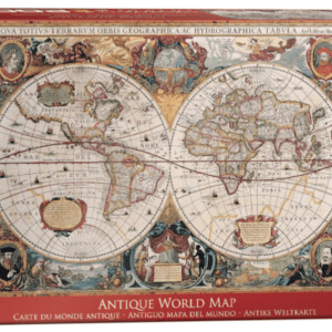 Eurographics Puzzles - Antique World Map Puzzle